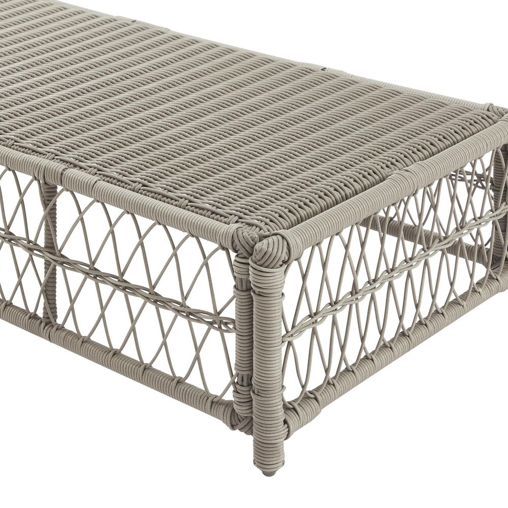Crosley Furniture Thatcher Patio Coffee Table in Creme - Table Only, , large