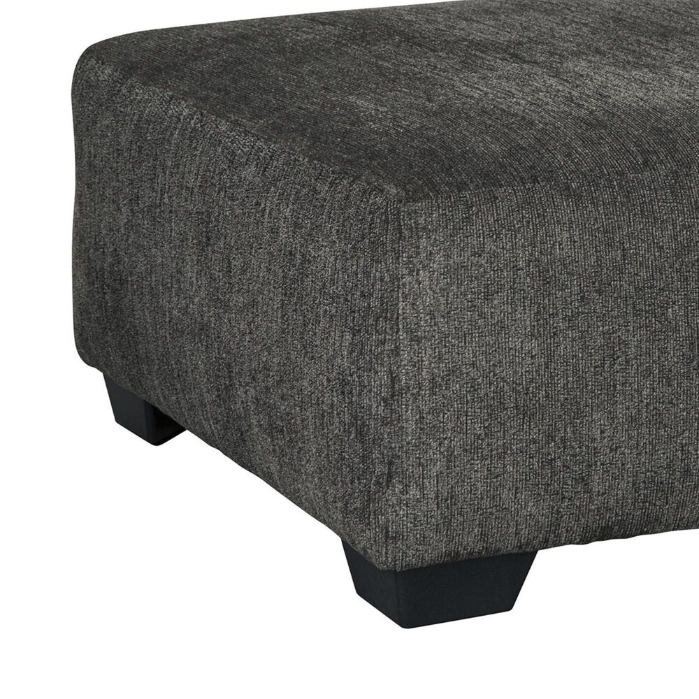 Ashley Ballinasloe Oversized Accent Ottoman in Smoke, , large