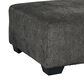 Ashley Ballinasloe Oversized Accent Ottoman in Smoke, , large