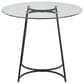 LumiSource Cece Dinette Table in Black and Clear - Table Only, , large