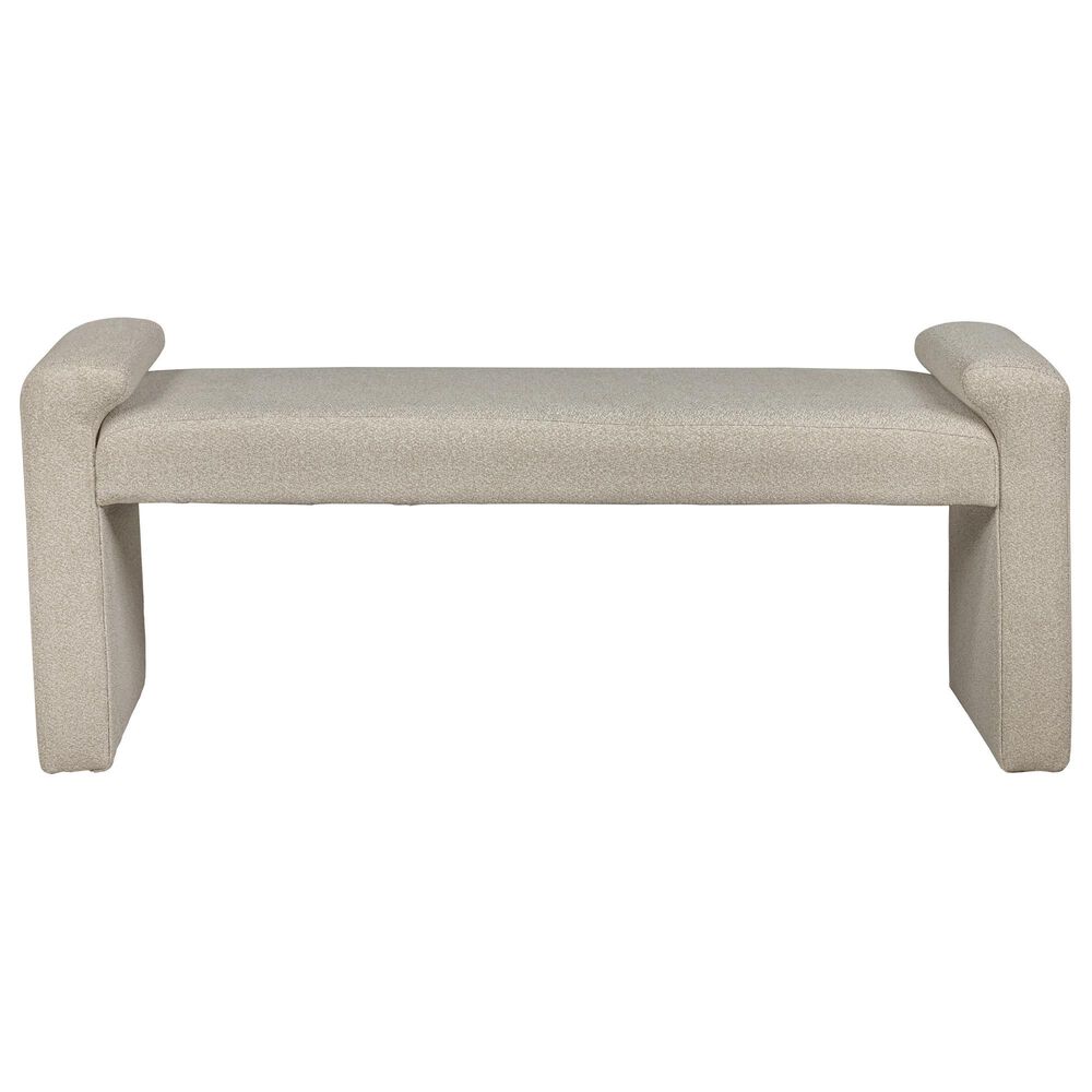 Linden Boulevard Cord Bench in Tan, , large