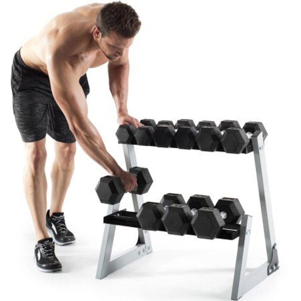 Weider 200 Lb Dumbbell Set With Rack Nebraska Furniture Mart You have to lift it 30 times in order to turn it off. weider 200 lb dumbbell set with rack nfm