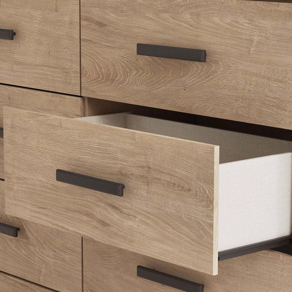 Ashley Sanginlane 6-Drawer Dresser Only in Tan, , large