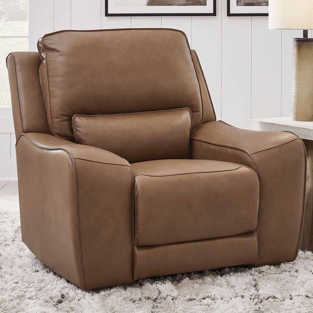 Ashley DeepWakes Power Recliner in Caramel, , large