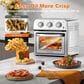 HOMLUX 13 Qt Air Fryer Toaster Oven in Silver, , large