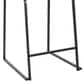 Lumisource Mason Mara Counter Stool with Black Cushion in Black and Walnut (Set of 2), , large
