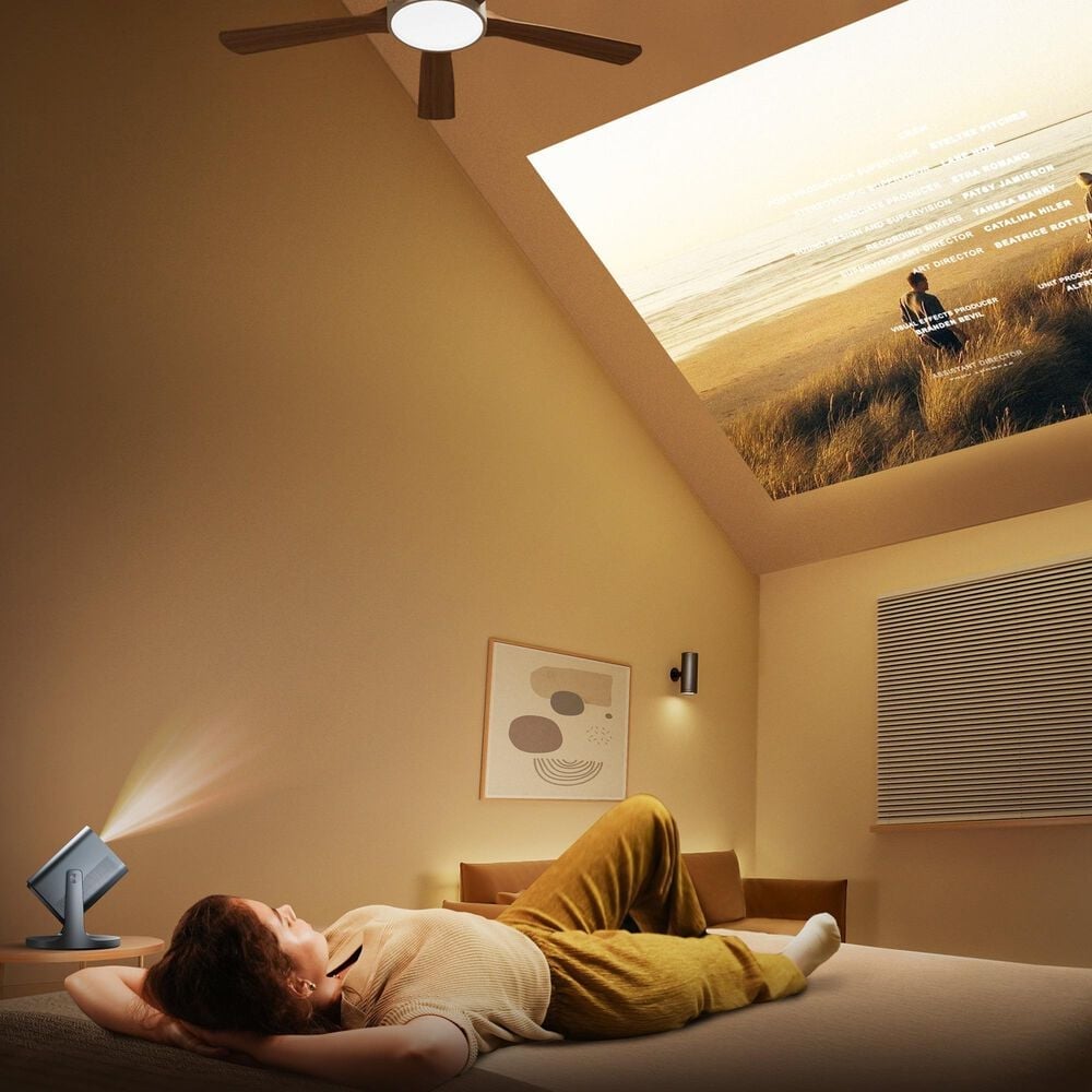 Hisense C2 Triple Laser Smart Lifestyle Projector in Silver, , large