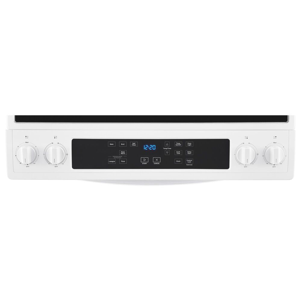 Whirlpool 4.8 Cu. Ft. Tall Range with Self Clean Oven Cycle in White Nebraska Furniture Mart