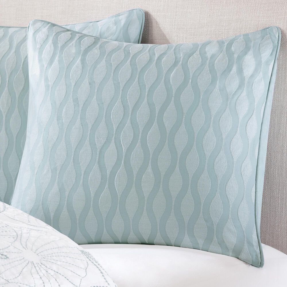 Hampton Park Maya Bay Euro Sham in Blue, , large