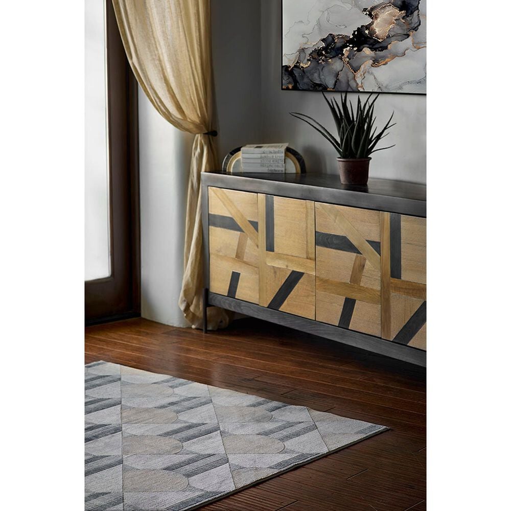 Momeni Edition EDI-1 8&#39;11&quot; x 12&#39;6&quot; Blue Area Rug, , large