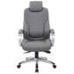 Regal Co. Executive Chair with Gray Cushion in Silver, , large
