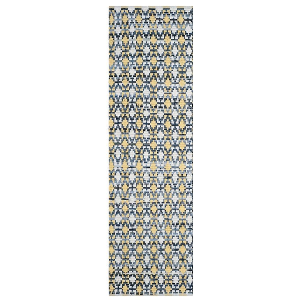 Safavieh Montauk Southwestern 2"3" x 8" Gold and Multicolor Runner, , large