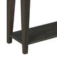 American Drew Hancock Hall Console Table in Black and Vintage Walnut, , large