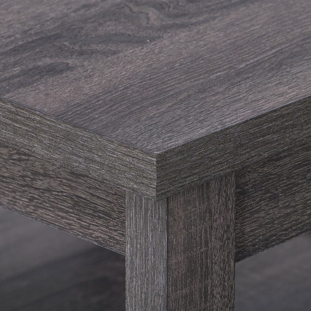 CorLiving Hollywood Side Table in Dark Grey, , large