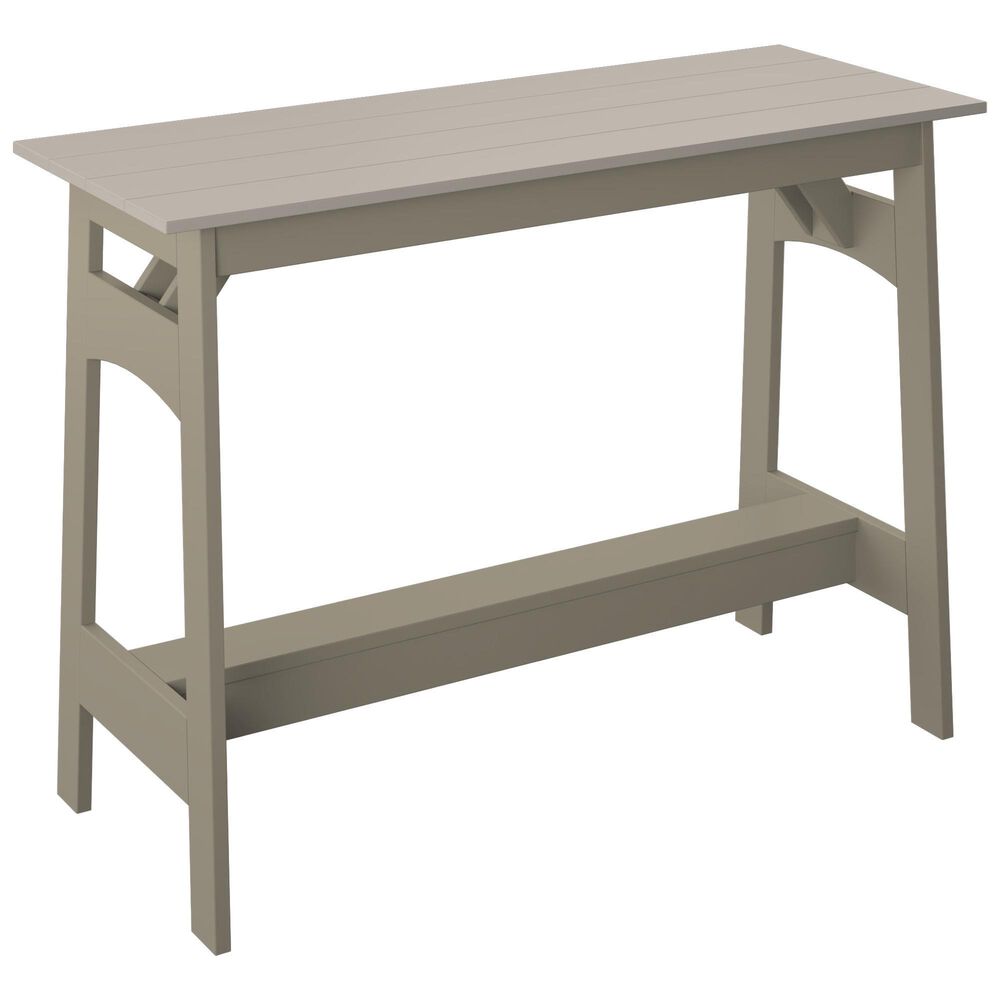Amish Country Coastal Bar Table in Sand and Weatherwood, , large