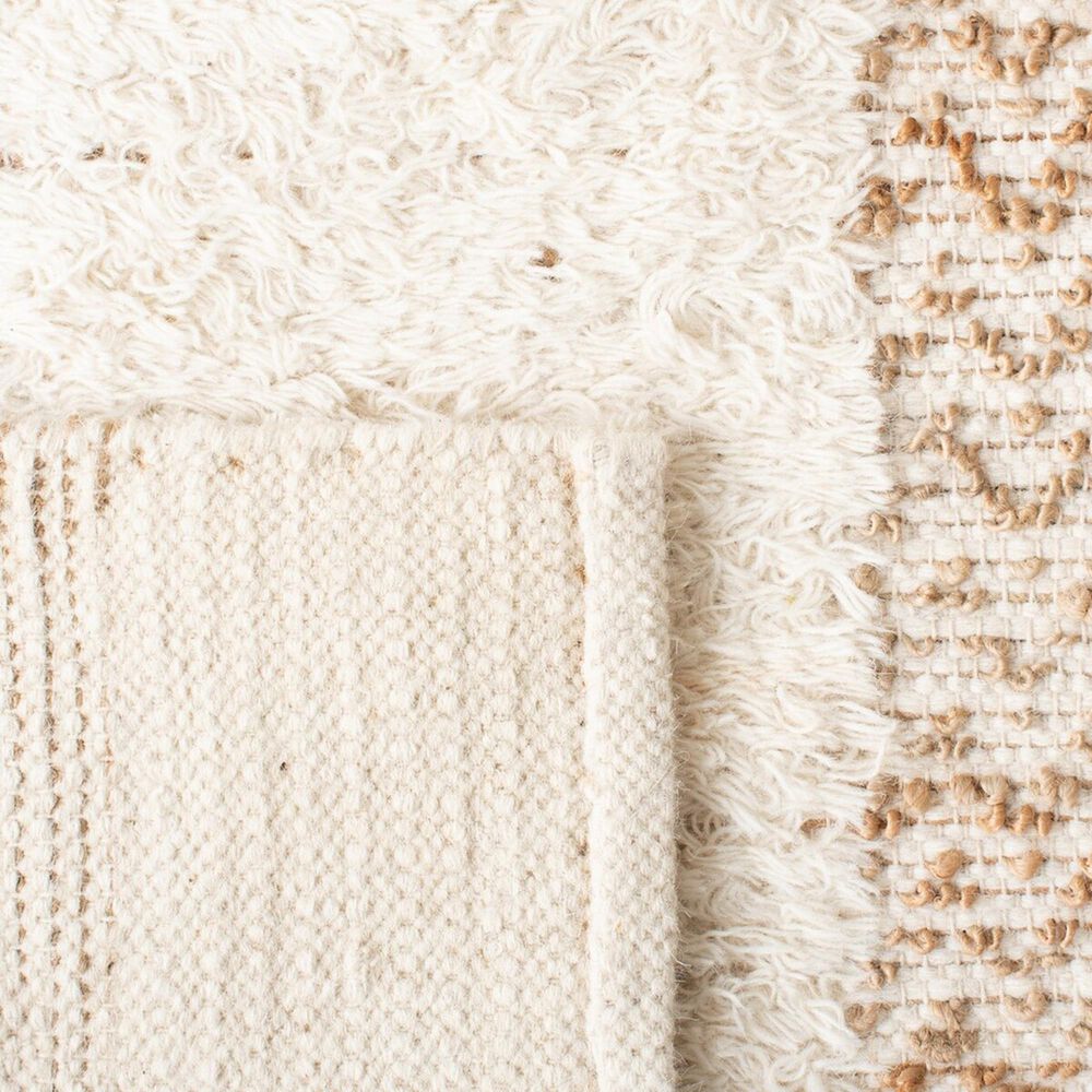Safavieh Natura 2&#39;3&quot; x 8&#39; Ivory and Natural Runner, , large