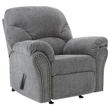 Ashley Allmaxx Rocker Recliner in Pewter, , large