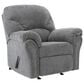 Ashley Allmaxx Rocker Recliner in Pewter, , large
