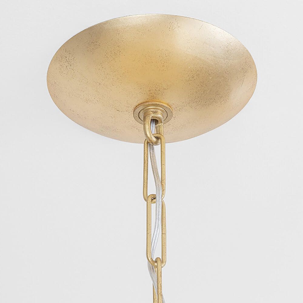 Troy Lighting Aimi 12-Light Chandelier in Vintage Gold Leaf, , large