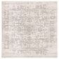 Safavieh Madison MAD603G 5" Square Silver and Ivory Area Rug, , large