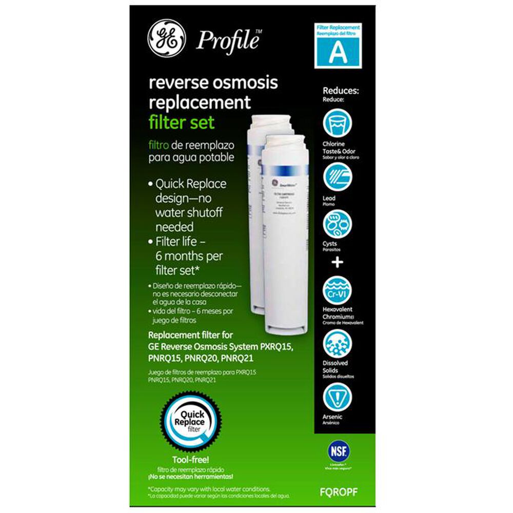 GE Parts & Filters Reverse Osmosis Replacement Filter Set Nebraska