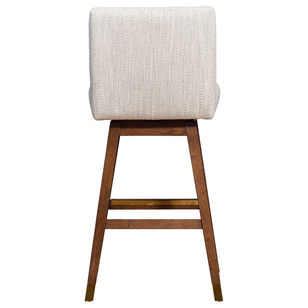 Blue River Basila Swivel Barstool in Beige, , large