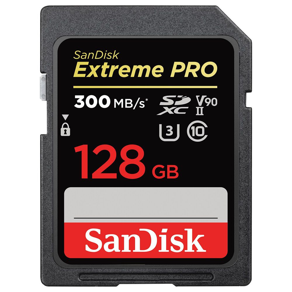 Sandisk 128GB Extreme PRO UHS-II SDXC Memory Card, , large