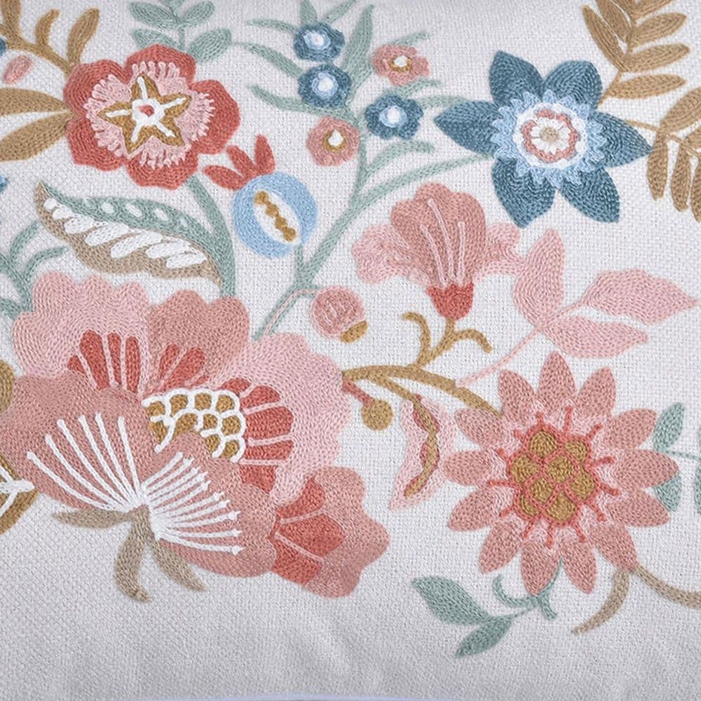 Levtex Lottie 12&quot; x 24&quot; Lumbar Throw Pillow in Blush, Green, Teal, Sienna, Ochre and Cream, , large
