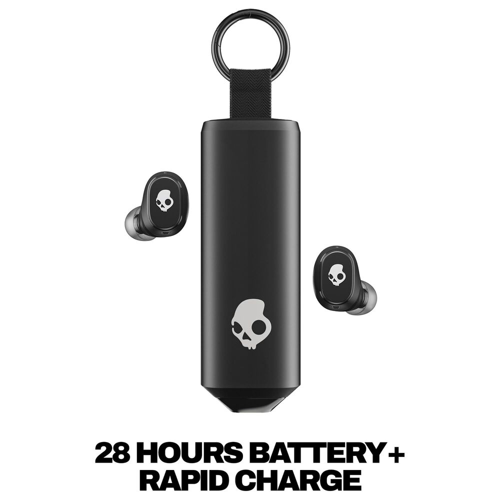 Skullcandy Dime 360 True Wireless Earbuds in True Black, , large