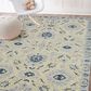 Amer Rugs Romania 8" x 10" Light Blue Area Rug, , large