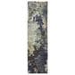 Oriental Weavers Evolution 8049B 2"6" x 12" Navy and Blue Runner, , large