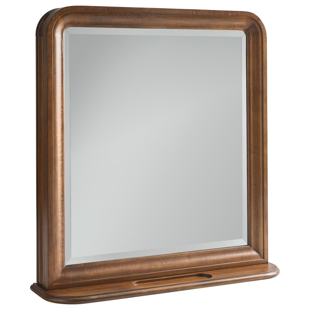 Universal Furniture New Low Dresser Mirror in Cognac, , large