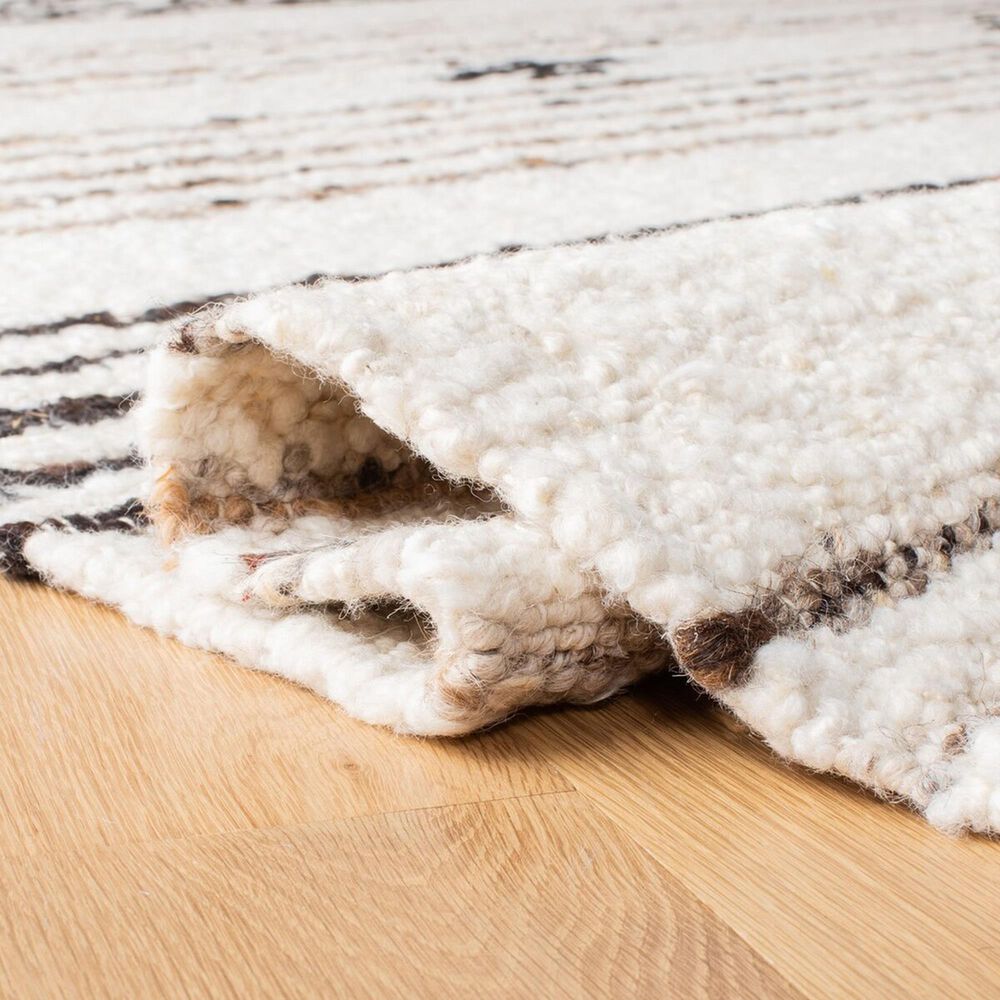 Safavieh Natura NAT325Z 2&#39;3&quot; x 8&#39; Black and Ivory Runner, , large