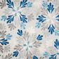 Safavieh Cabana CBN800F 2" x 12" Grey and Blue Indoor/Outdoor Performance Runner, , large