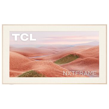 TCL 85" Class NXTVISION QLED 4K HDR in Off White - Smart TV, , large