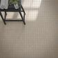 Dal-Tile Exposition Gesso 2" x 2" Straight Joint on 12" x 12" Porcelain Mosaic Sheet, , large