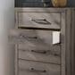 Ashley Graystorm 5-Drawer Chest in Weathered Gray, , large