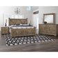 Viceray Collections Cool Rustic 7-Drawer Dresser with Mirror in Stone Grey, , large