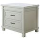 Baby Appleseed Rowan 2-Drawer Nightstand in Sage, , large