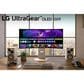 LG 34" UltraGear OLED WQHD Curved Smart Gaming Monitor in White, , large