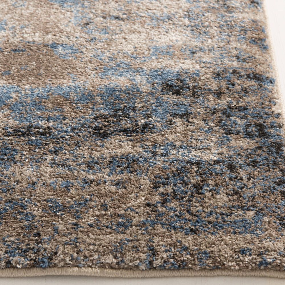 Central Oriental Structures Torrent Torsten 7&#39;10&quot; x 9&#39;10&quot; Dusk and Multicolor Area Rug, , large