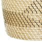 Maple and Jade Storage Basket with Handles in Beige, Matte White and Black (Set of 3), , large