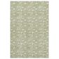 Dalyn Rug Company Soft Essentials Floral Aloe 10" x 14" Indoor/Outdoor Area Rug, , large