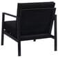 Linon Home Decor Holland Patio Armchair in Black, , large