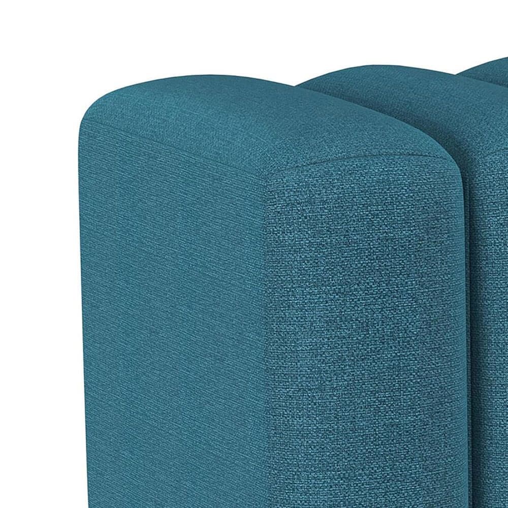 Pacific Landing Summer Accent Bench in Peacock Blue, , large