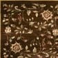 Safavieh Lyndhurst 5"3" x 7"6" Brown and Multicolor Area Rug, , large