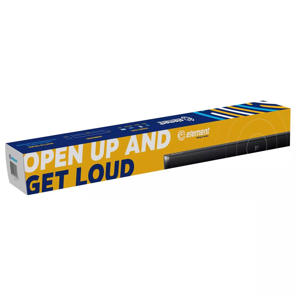 Element 40" Class Genesis Series 1080p HD - Smart Xumo TV with 2.0 Soundbar in Black, , large