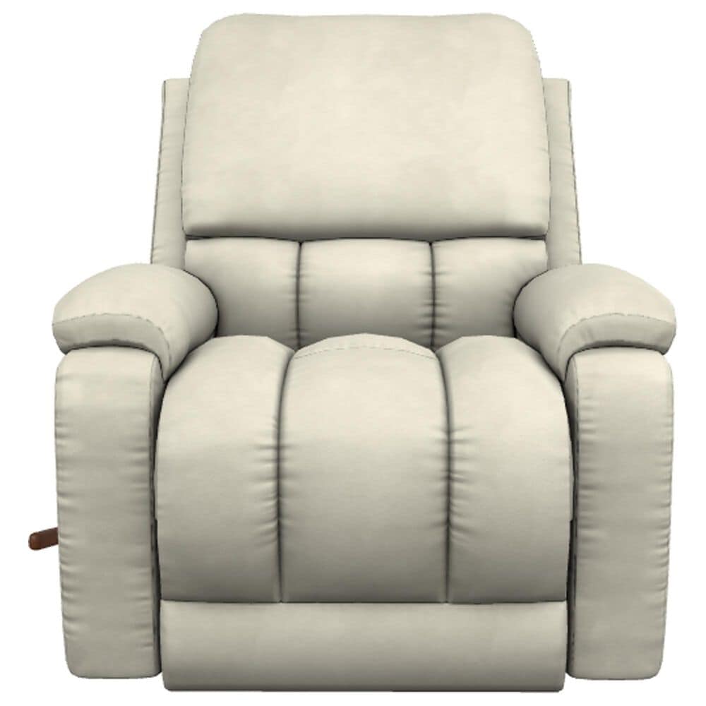 La-Z-Boy Greyson Leather Rocking Recliner in Ice, , large