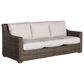 Venture Oasis Wicker Sofa with Birch Cushion in Ash Gray, , large