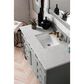 James Martin Vanities Brittany 48" Single Bathroom Vanity in Urban Gray with 3 cm Eternal Jasmine Pearl Quartz Top and Rectangle Sink, , large